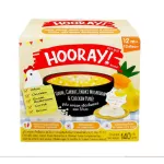 Hooray! Baby supplements are ready to eat for children 10 months or more, a total of 6 flavors, 140 grams -6 pieces.