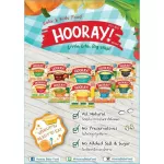 Hooray! Ready to supplement the child ready to eat for children 10 and 12 months or more, a total of 5 flavors, 140 grams -6 pieces.