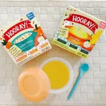 Hooray! Baby supplements ready for children 6 months or more, a total of 4 flavors, 140 grams -4 pieces