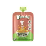 PEACHY Baby Dietary Supplements, Liquid Food, Age 7 months and over the flavor of chicken stew and tomatoes, packed 3 sachets