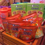 PEACHY Cereal Cookies for Children, Orange, Kyua, Flax seeds, 1 year or more, packed 3 sachets