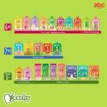 PEACHY Cereal Cookies for Children, Orange, Kyua, Flax seeds, 1 year or more, packed 3 sachets