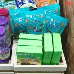 PEACHY Cereal Cookies for Apple Flavored Children with 1 -year Flax Seed