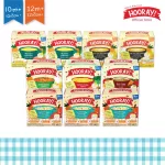Hooray! Ready -to -eat child supplements for children 10 and 12 months or more, a total of 6 flavors, 140 grams -10 pieces.
