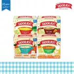 Hooray! Ready-to-eat food for children 10 months or more, a total of 4 flavors, 140 grams --4 pieces.