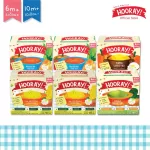 Hooray! Baby supplements are ready to eat for children 6 months or more, a total of 4 flavors, 140 grams -6 pieces.