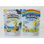 Bundle2 Milkkin High Calcium Protein Snack Milk Milk, high calcium protein Rainbow Spring Sprinkle+Cookies and Cream