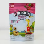 Milkkin High Calcium Protein Snack Milk Milk, high calcium protein dessert Cranberry flavor, 1 pack of Cranberry