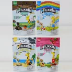 Milkkin Bundle4 High Nutrition Snack Milk Milk Kin, high -calcium protein, 4 flavors, 4 sachets
