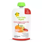 Little étoile Organic, organic food supplement, chicken, vegetables and brown rice
