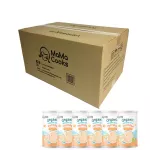 Free delivery. Children's porridge, jasmine brown rice, banana and pumpkin, organic, semi -ready -made 6 -bottle / lifting the MAMA COOKS seal, suitable for 6 m+ baby food, 180 grams.