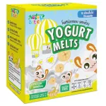 Yogurt melts, heart -shaped yogurt, strawberry flavor