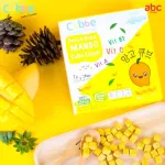 CUBBE, Crispy Mango, Freeze Dried Mango Cube Snack | Net Weight 21g | 6M+