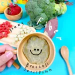 CUBBE Broccoli Eyebrow, Mixed Japanese, Freeze Dried Brocoli Mixed Sweet Potato Cube Snack | Net Weight 21g | 6M+