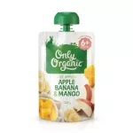 Transfer, organic, apple, banana & mango, organic supplement for children aged 6 months - 3 years