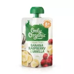 Transfer, organic, banana, raspberry & vanilla, organic supplement For children aged 8 months - 3 years