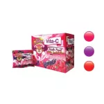 Vita-C Gummy Jelly วิตามินซีไวต้า-ซี ลูทีน,บิลเบอร์รี่/มัลติฟรุ๊ตกัมมี่  เยลลี่ผลไม้ ขนมเคี้ยวนุ่ม