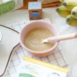 อาหารเสริมเด็ก 6 เดือน ข้าวกล้องงอกบด ผสมกล้วยและฟักทอง บรรจุ 6 ซอง Xongdur Baby ซองเดอร์ เบบี้