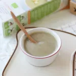 อาหารเสริมเด็ก 6 เดือน ข้าวกล้องงอกบด ผสมกล้วยและผักโขม บรรจุ 6 ซอง Xongdur Baby ซองเดอร์ เบบี้