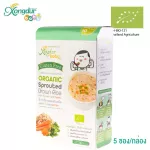 Baby supplement, 10 months, germinated brown rice, spinach and carrots containing 5 sachets, Xongdur Baby Baby
