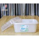 Nanny Microban+ Plastic box for storing milk bottles with microban to prevent bacteria.