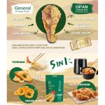 Set 4 ซอง แป้งทอดกรอบ 2 ซอง แป้งแพนเค้ก 2 ซอง แถมปืนวัดอุณหภูมิ 1 อัน