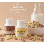 เบรนนี่ กิฟฟารีนอาหารเสริมเด็ก DHA แพค 2 กระปุก พัฒนาการจดจำ อาหารเสริมเคี้ยวได้ ธัญพืชสำหรับเด็ก บรรจุ 100 เม็ด