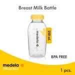 Accessory Breastmilk Bottle - 250 ml Single Bottle With Cap & Lid