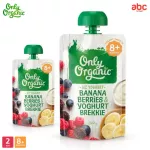 Only Organic Baby Baby Berry Berry & Yogurt Banana Berries & Yoghurt Baby Supplement For children aged 8 months or more