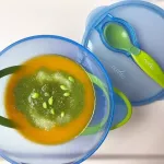 Nuvita Bowl with Lid bowl, kiss on the table