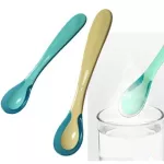 Baby spoon can change the color.