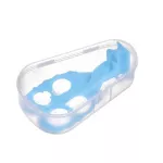 Food cutting scissors with 5 white/orange/blue/pink/purple