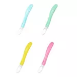 Round handle, baby spoon, deep bottom, spoon, soup, soft tip