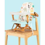 เก้าอี้ป้อนข้าวแบบพกพา พับได้