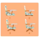 เก้าอี้ป้อนข้าวแบบพกพา พับได้