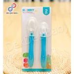 Nanny Nanny spoon to feed the baby. Soft silicone