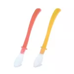 Pur - Silicone spoon set for feeding the colored children
