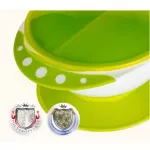 Baby food bowl, baby rice bowl, baby rice bowl with non -slip vacuum tires