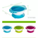 Baby food bowl, baby rice bowl, baby rice bowl with non -slip vacuum tires