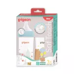 Pigeon PPWN Bear & Rabbit 5 oz. Softouch SS and 8 oz. Softouch M Pack 2