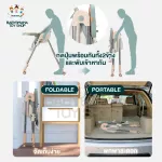 เก้าอี้กินข้าวเด็ก เก้าอี้เด็ก High chair Full-Function ปรับสูงต่ำ5ระดับ ปรับเอน4ระดับ มีล้อล็อกได้ ถาด2ชั้นปรับได้ รุ่น BS329