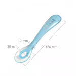 Beaba 2nd Age Silicone Spoon - Blue Age Silicone Spoon
