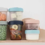 BEABA. PROFOD Storage Set - 6 Clip Portions 2x90 ml + 2x150 ml + 2x250 ml