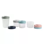 BEABA. PROFOD Storage Set - 6 Clip Portions 2x90 ml + 2x150 ml + 2x250 ml