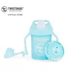 Twistshake Mini Cup แก้วหัดดื่มสำหรับเด็ก ป้องกันการหกเลอะเทอะ และป้องกันการสำลักน้ำ 230ml สีฟ้า/Pastel Blue