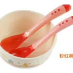 Spoon+baby fork The color spoon can change the color.