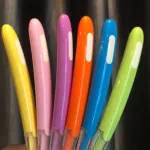 Silicone spoon, soft tip