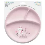 Stephen Joseph Silicone Food Grade100% Silicone Plate, 8 "diameter