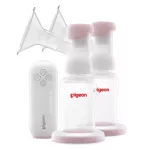 Pigeon Pigeon, a double pump set, Gmini, with a free gift worth 1,474 baht.