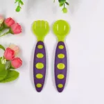 Abloom spoon for children Practice eating by yourself. Spoon Set for Children, Kids Spoons.
